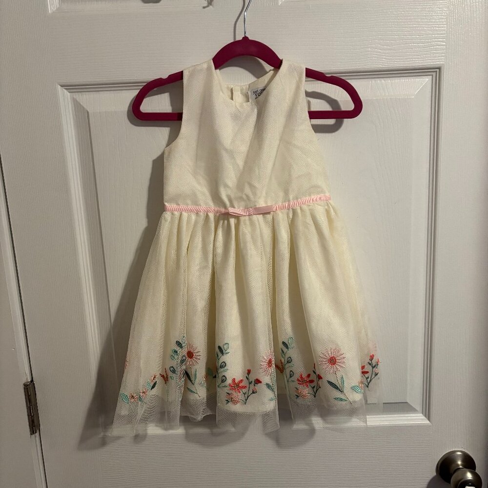 Just One You Carter's Special Occasions Toddler Girls Embroidered Tutu Dress 3T